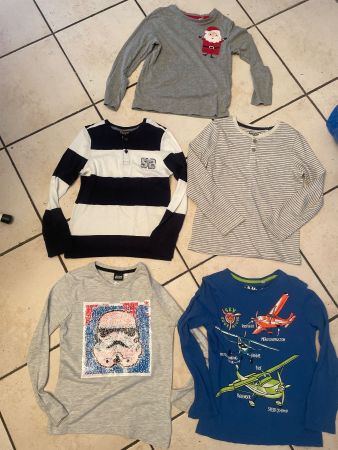 5 coole C&A  Shirts Gr.122/128👦🏻Mit Neu