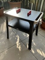 Weber Beistelltisch schwarz Breite 69.5cm Höhe 72.5cm