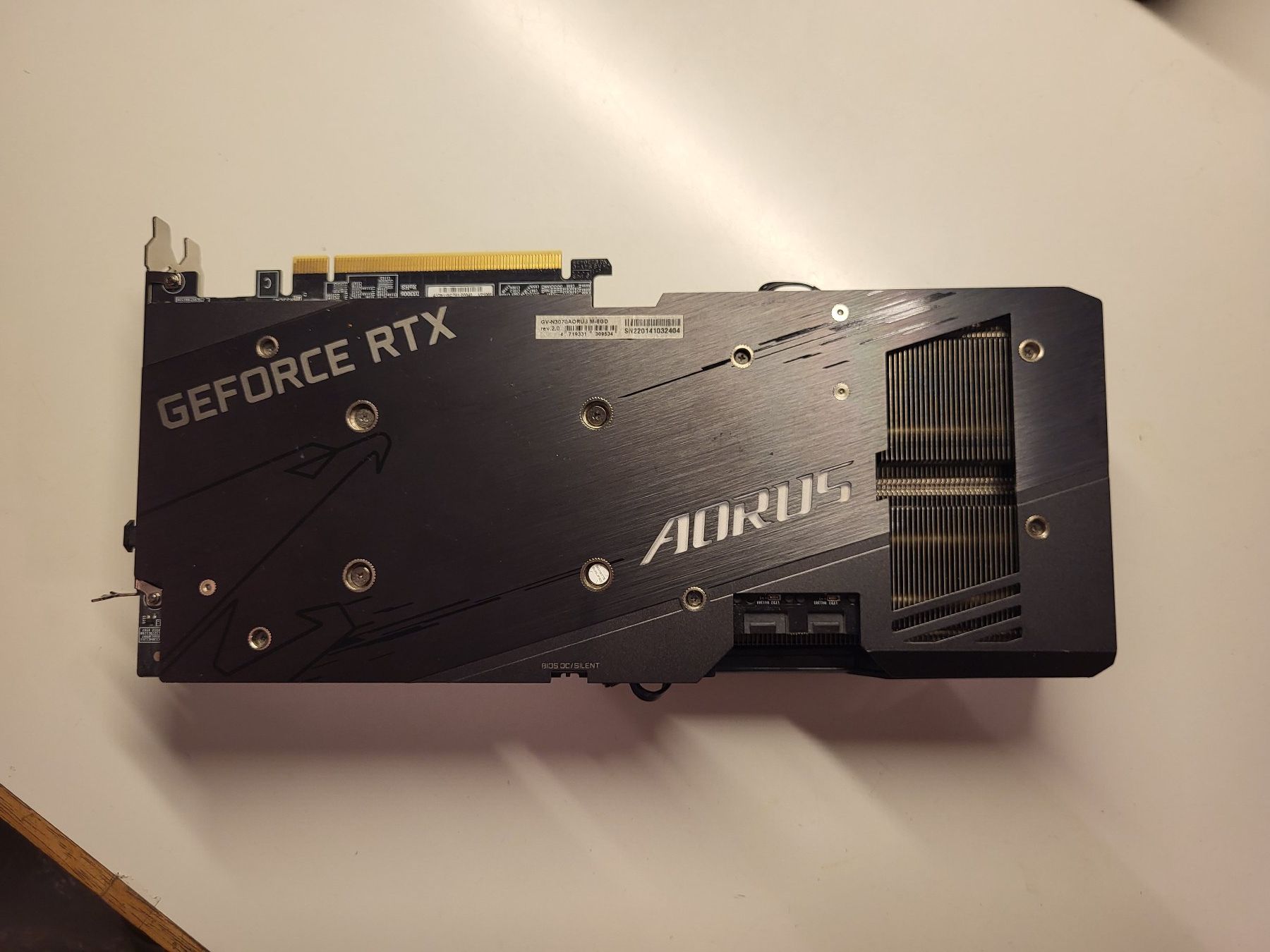 Nvidia Schede grafiche: Aorus RTX 3070 MASTER 8GB Grafikkarte – Usato da Unterengstringen venduto da CyberCore 2