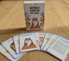 Gefühlskarten für Kinder- 32x Emotionskarten-Lernkarten