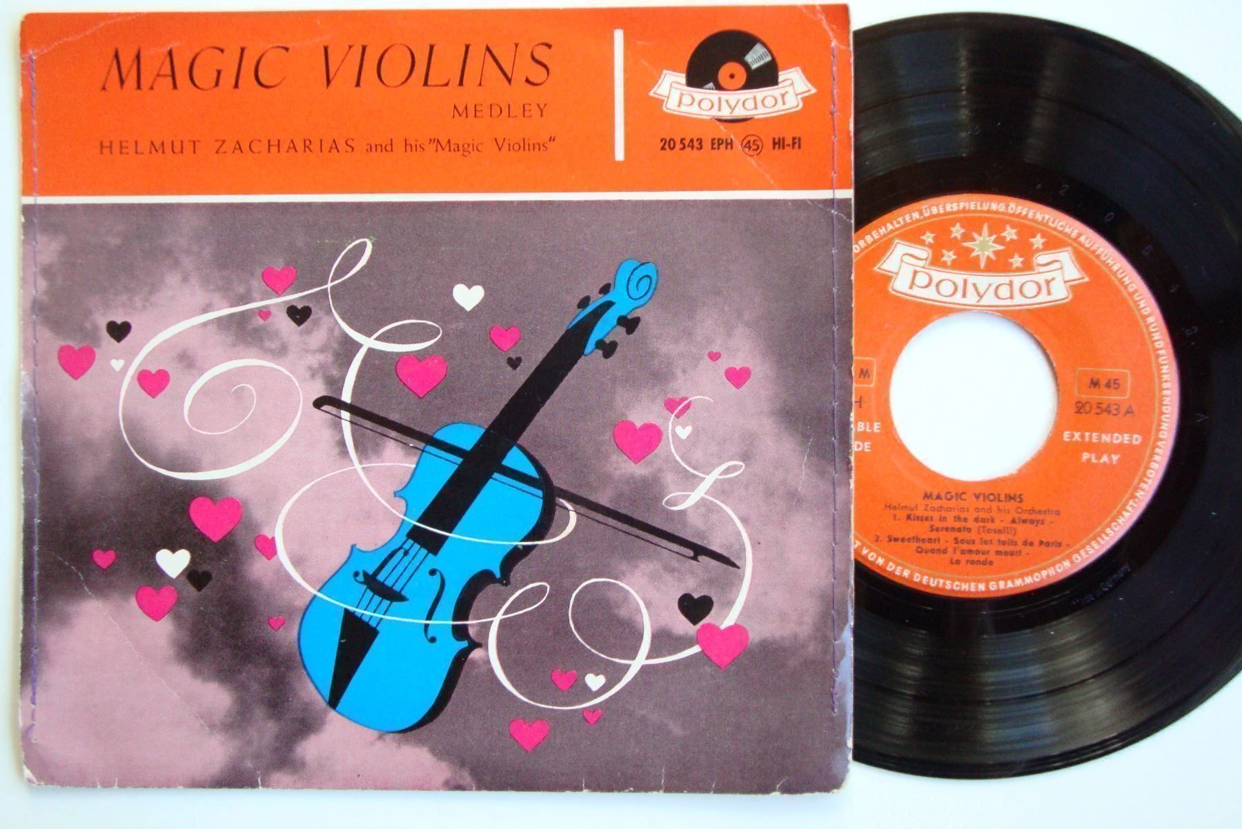Schallplatten: HELMUT ZACHARIAS - MAGIC VIOLINS – Gebraucht aus Bern von Uli_10_11