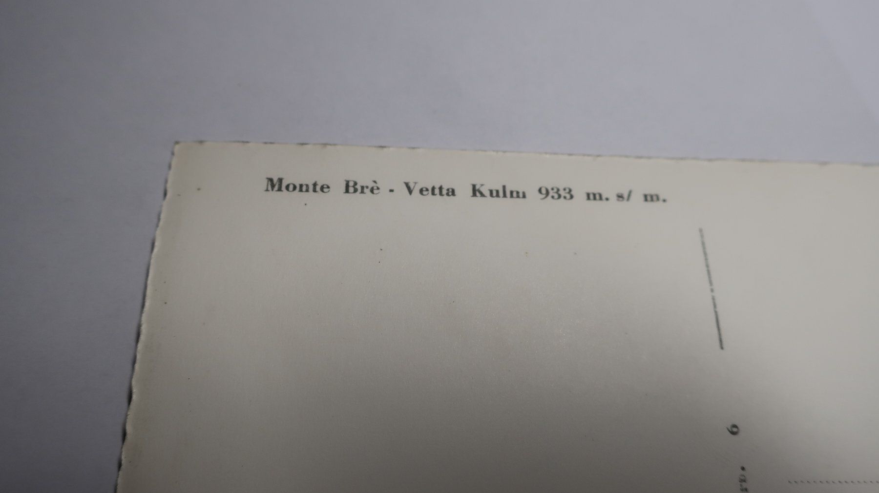 Cartoline postali: Monte Bré Vetta Kulm – Usato da Cormoret venduto da Pascalll2001 4