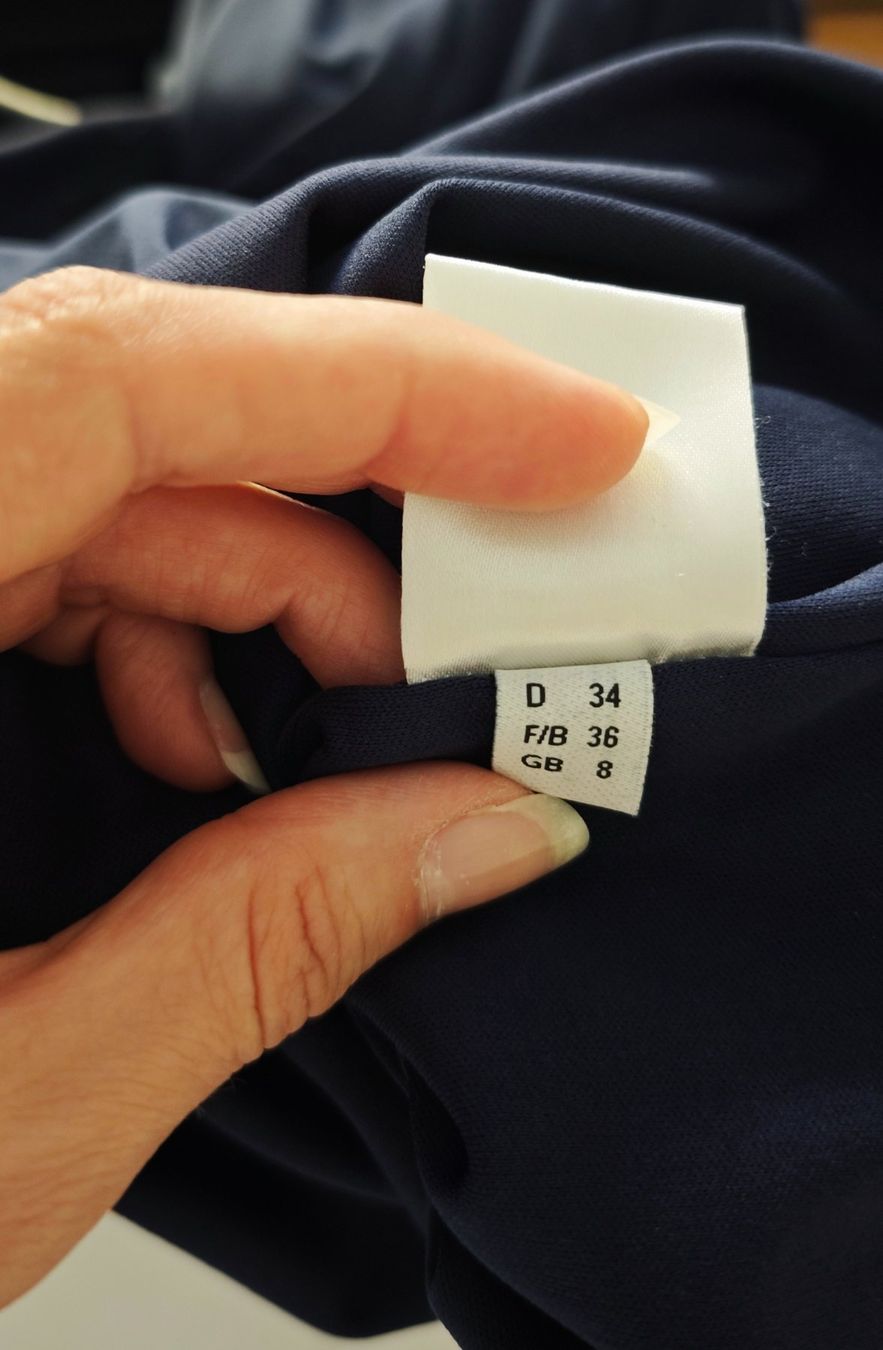 Madeleine Vestiti: Madeleine Kleid dunkelblau Gr. 34 Chic – Usato da Benglen venduto da ma5_7q8j 5