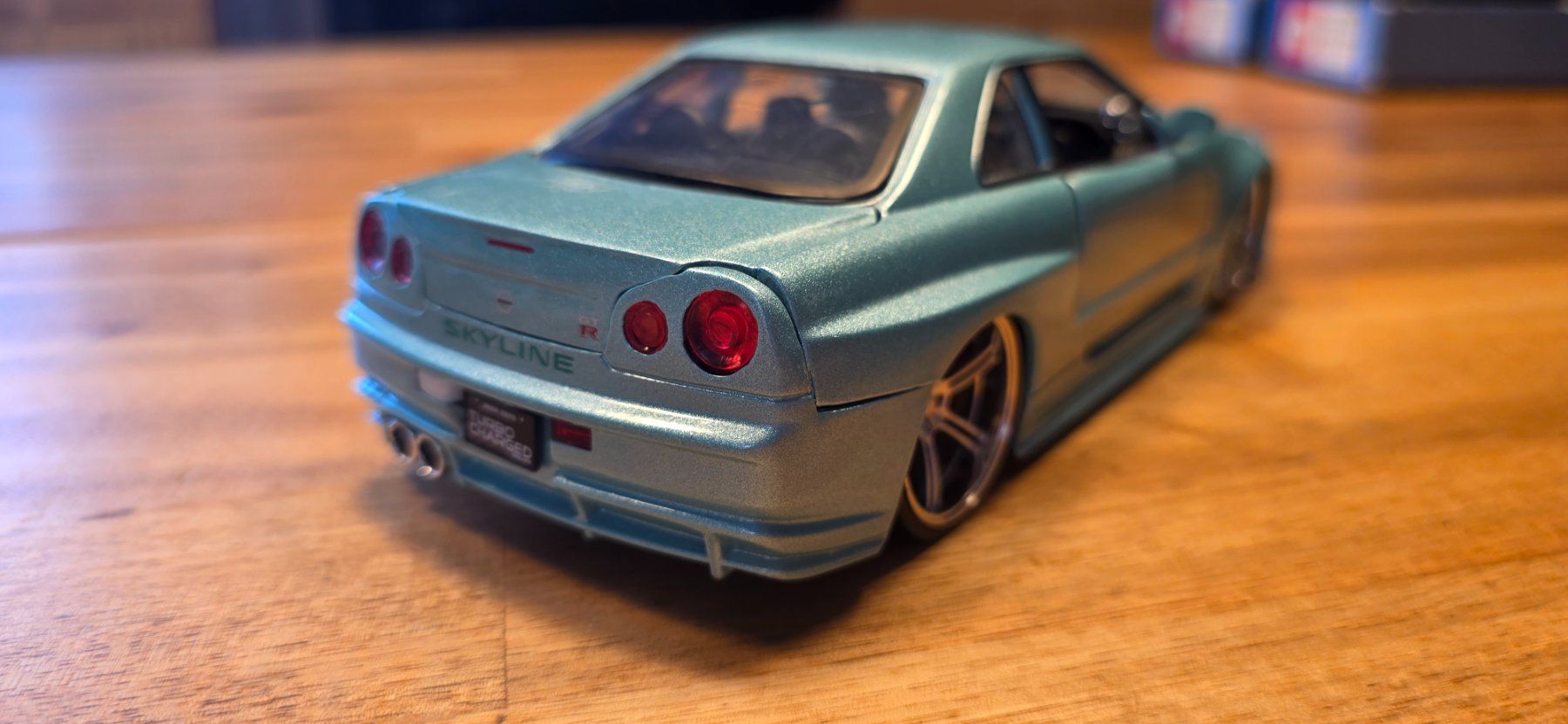 Nissan Modellini d'auto: Modellauto Nissan Skyline R34 1/24 – Usato da Hochfelden venduto da Danizh0 1