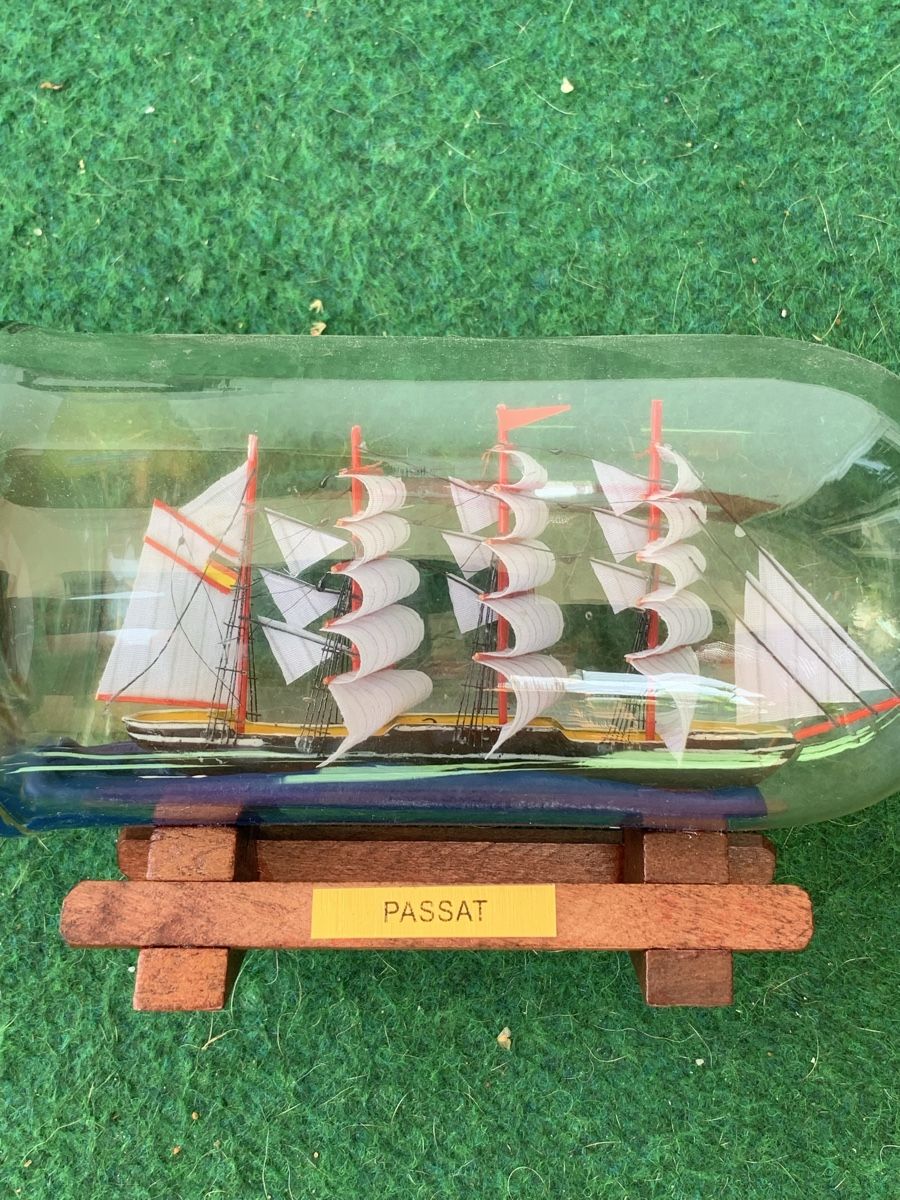 Modellbausätze & Standmodelle: Flaschen - Schiff „PASSAT“ Germany – Gebraucht aus Wangen b. Olten von Finolino28 1