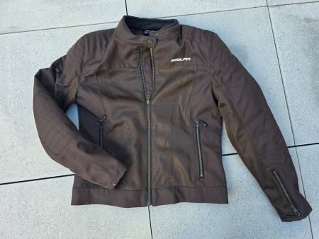 Motorradjacke Segura Body Fit braun Grösse L neuwertig