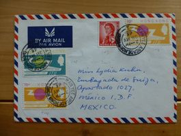 Hong Kong, Brief nach Mexico, 1965