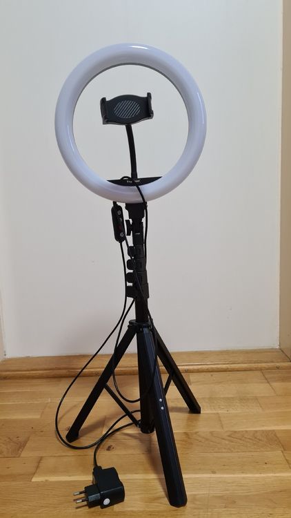Lenker Für Gehunterlage Mit Handyhalter – Höhenverstellbar 76-100 Cm, 61 Cm Breit, Edelstahlrahmen