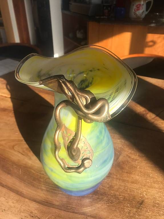 Vasen & Gefässe: Vaso in vetro artistico – Gebraucht aus novaggio von cam_5stl 4