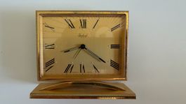 Pendule de cheminée Imhof 8 jours laiton doré – Swiss