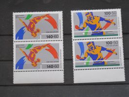 BRD 1989 Sporthilfe 2er **