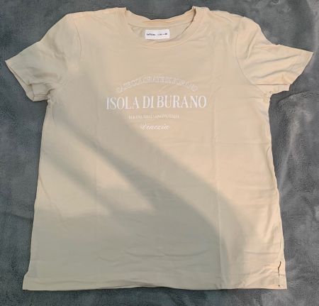 Leichtes Sommer-T-Shirt "Isola di Burano" Grösse M - neu