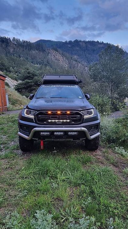 Ford Ranger Raptor Frontbügel mit 3 Lazer Triple R Leuchten (Gebraucht ...