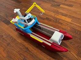 Paw Patrol Spielzeug Boot mit Kran guter Zustand