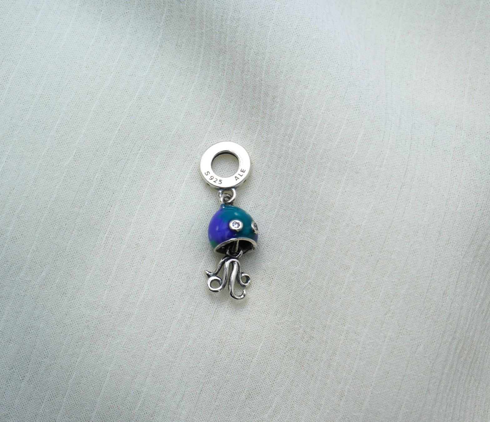 Ciondoli: Charm "blue Octopus" zu Pandora 925 Silber – Nuovo (secondo la descrizione) da Niederbüren venduto da Fidi5 2
