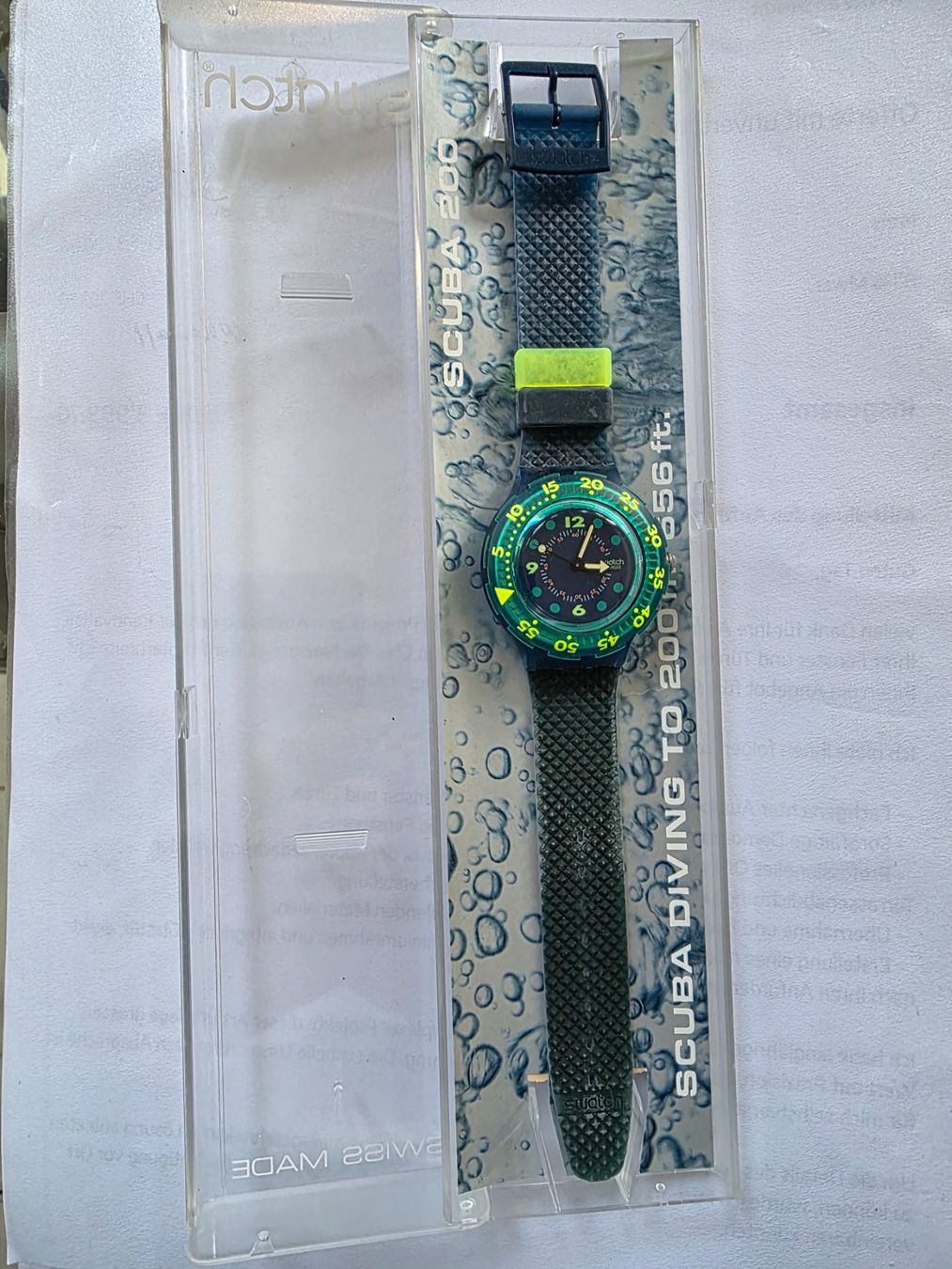 Swatch Orologi: Swatch Uhr – Nuovo e nell'imballaggio originale da Zürich venduto da adriben 1