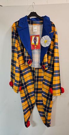 Neu - Fasnacht - Kostüm - Clown Jacke Gr. XL