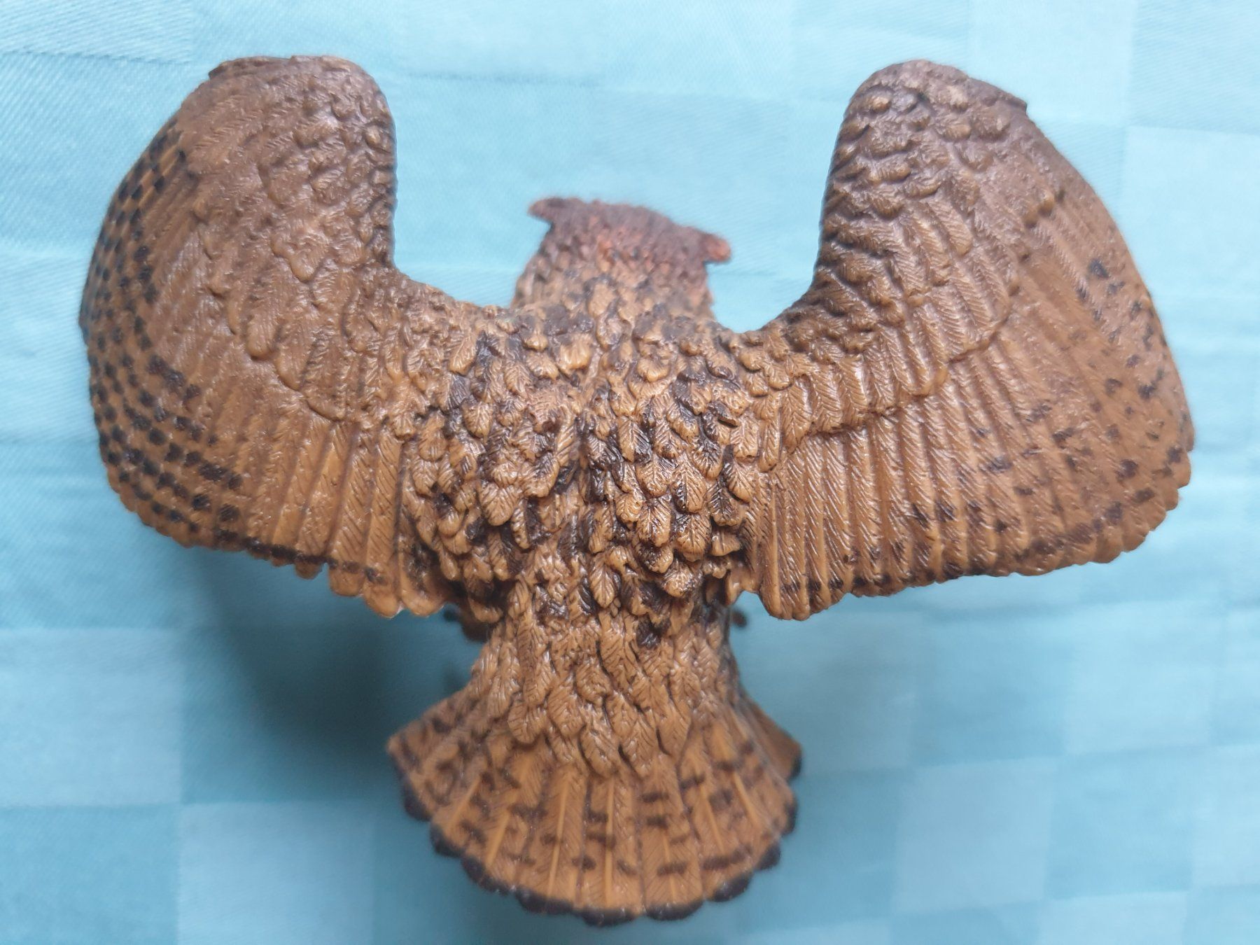 Schleich Statuette: Uhu Eule Schleich Zoo Tier Figur – Usato da Mörschwil venduto da spirspi 2