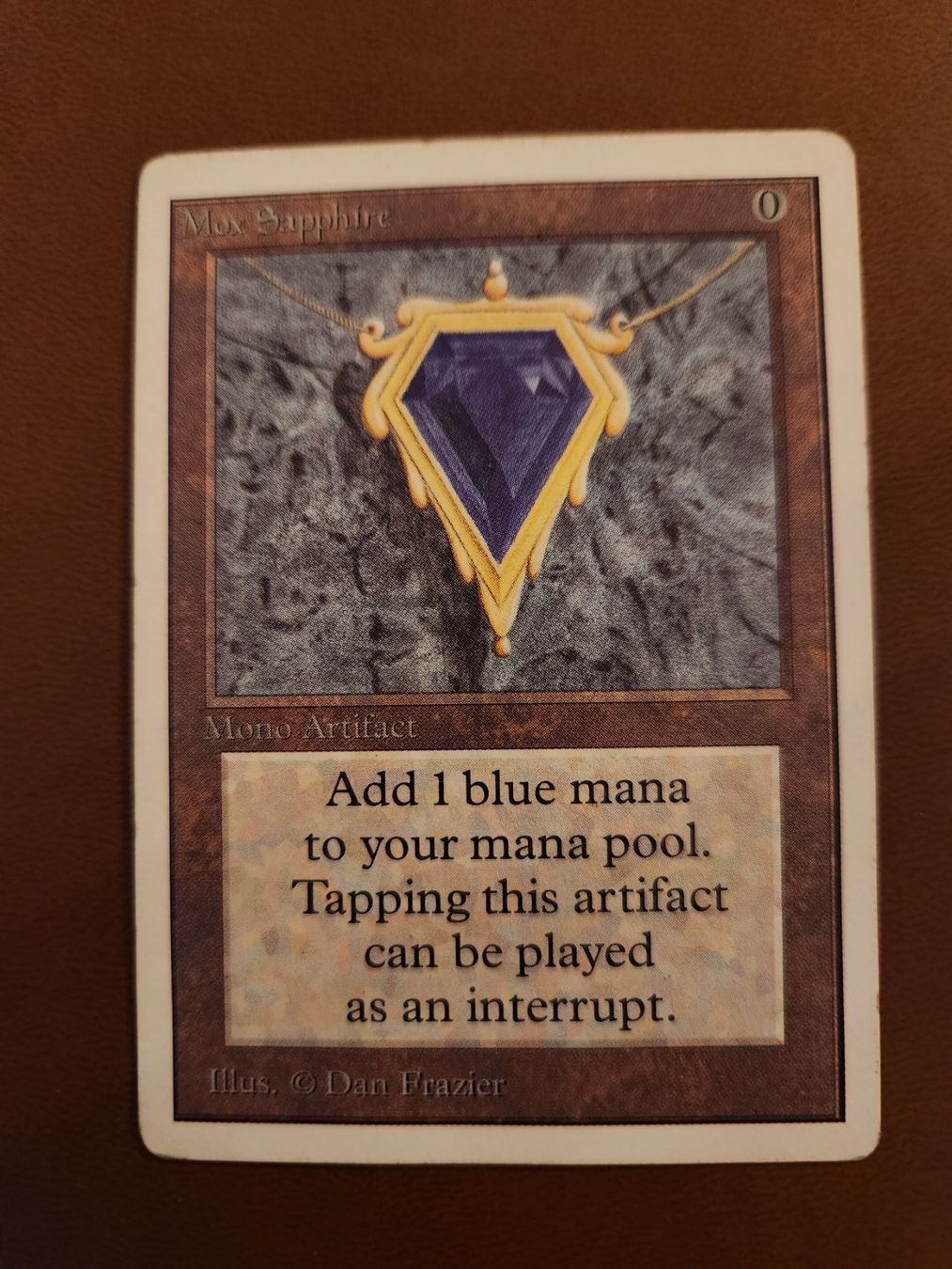 Magic The Gathering Carte collezionabili: MTG Mox Sapphire Unlimited – Usato da Bütschwil venduto da Osomo 1