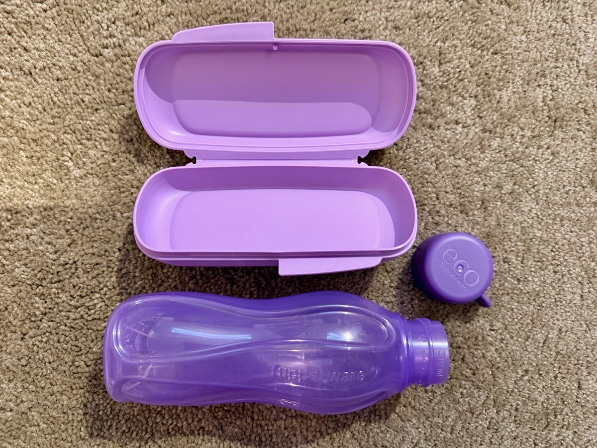 Tupperware Contenitori & Simili: Tupperware Disney Jasmin Box und Trinkflasche Set – Nuovo e nell'imballaggio originale da Worben venduto da Teddy112 1