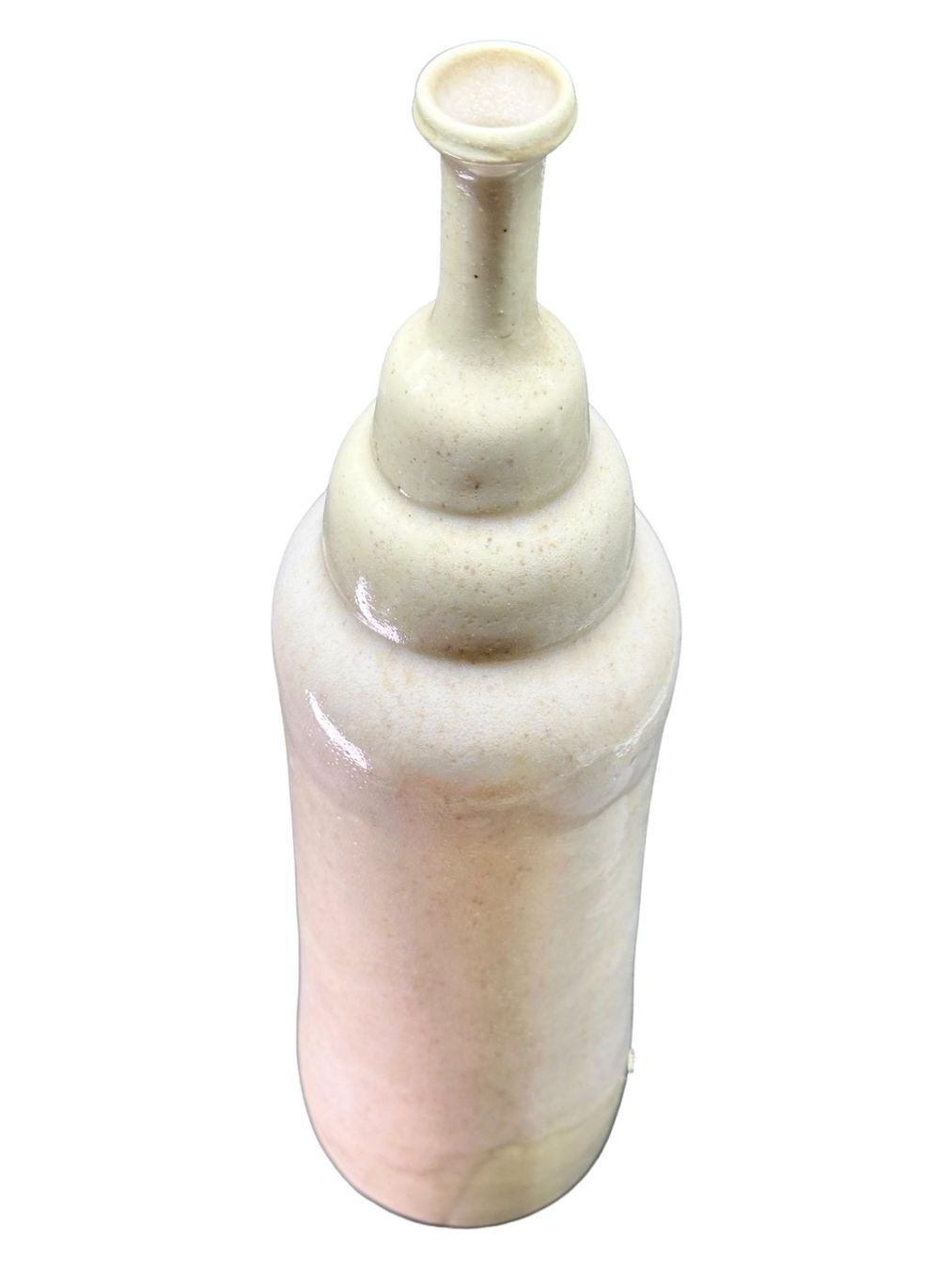 Vasen & Gefässe: Grand vase soliflore brutaliste en grès. Signé – Gebraucht aus Morges von deco.vintage 7