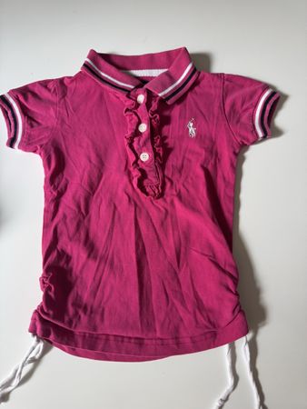 Kinder Poloshirt pink Grösse: 92  guter Zustand