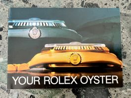 ROLEX "Your Rolex Oyster" 1986, 1987, 1988 - English