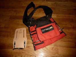 Werkzeugtasche Nylon 8 Taschen/Hammer Gurthalter Leder