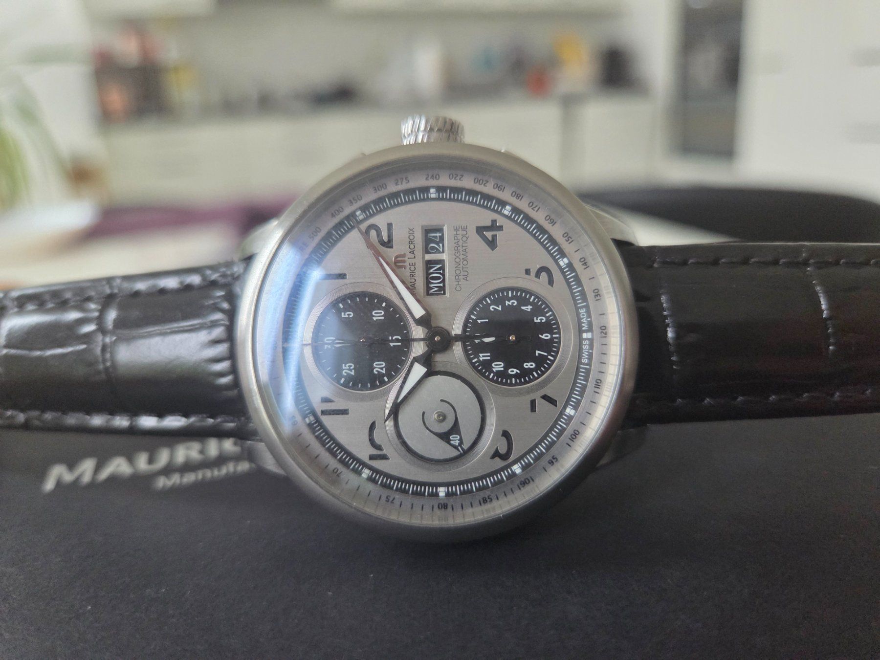 Maurice Lacroix Orologi: Maurice Lacroix Masterpiece Masterchrono MP6348 Uhr – Usato da Wallisellen venduto da LaszloCH