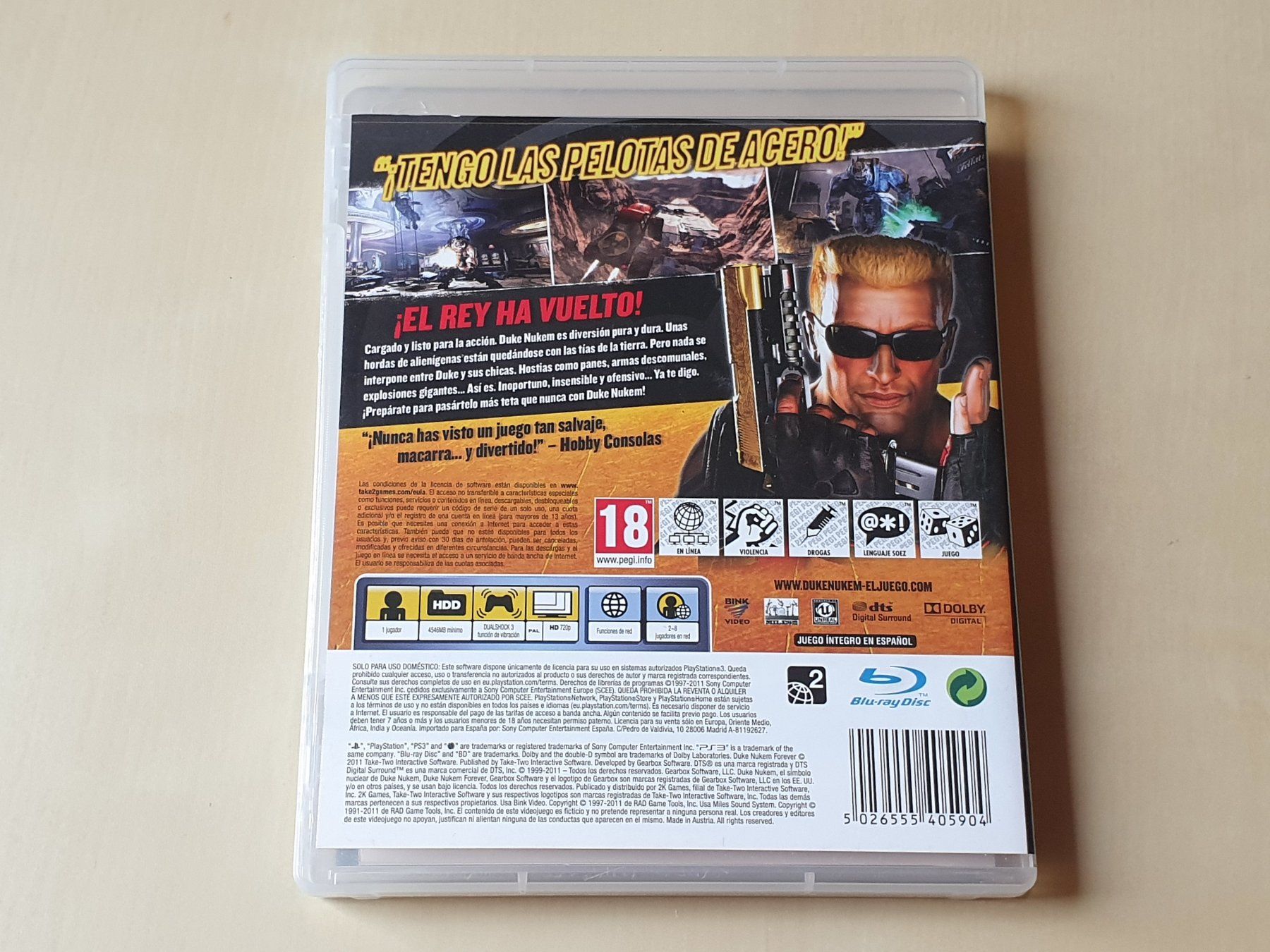 Sony Giochi: Duke Nukem Forever ESP – Usato da Stansstad venduto da collectorsshop 1
