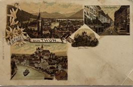 Gruss aus Thun, Litho