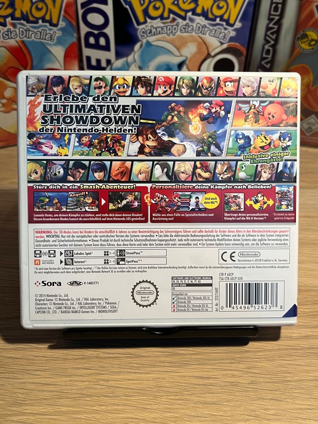 Nintendo Spiele: Super Smash Bros for Nintendo 3DS Deutsch – Gebraucht aus St. Gallen von  1