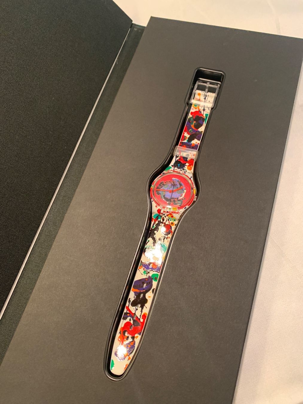 Swatch Orologi: Swatch Sam Francis – Nuovo e nell'imballaggio originale da Bern venduto da DingDong76
