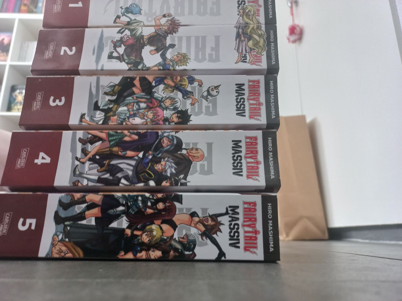 Fumetti: Fairy Tail Massiv Bände 1 - 5 – Usato da Frauenfeld venduto da Melibooks 1