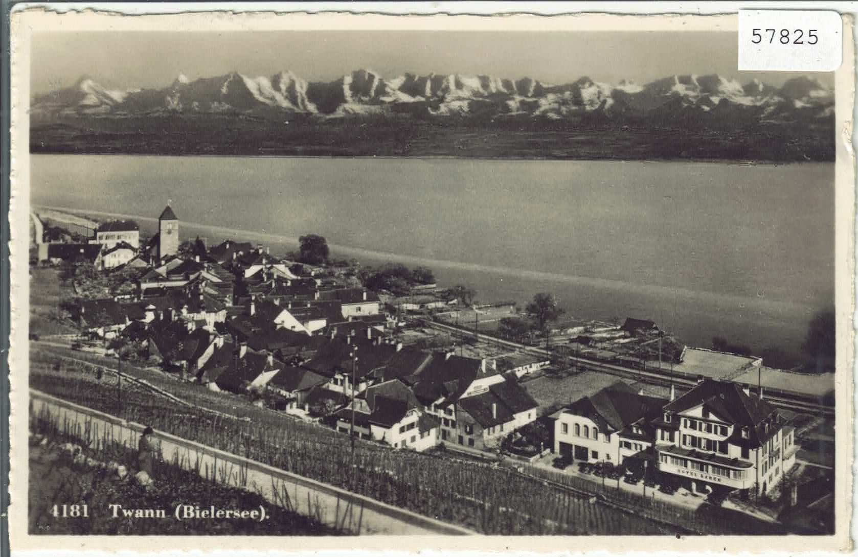 Cartes postales: Twann - Hotel Bären – D'occasion à Ettingen par Kartenplanet