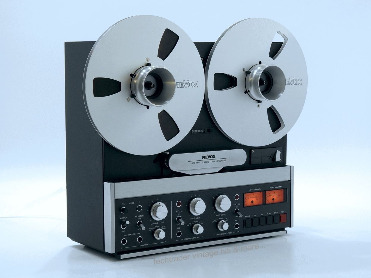 Revox Bandmaschinen: ReVox B77 MKII original, ein Stück Schweizer Audiogeschichte – Neu (gemäss Beschreibung) aus Lohn-Ammannsegg von Techtrading-GmbH 1