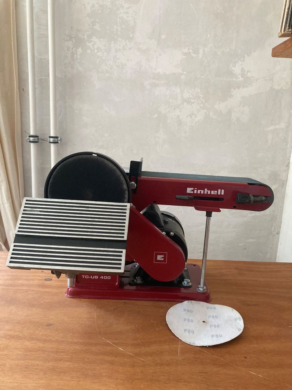 Einhell Schleifen & Polieren: Einhell Bandschleifer / Tellerschleifer TC-US400 – Gebraucht aus Luzern von lui_l8c8 1