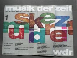Michael GIELEN - Musikplakat - Köln 1964