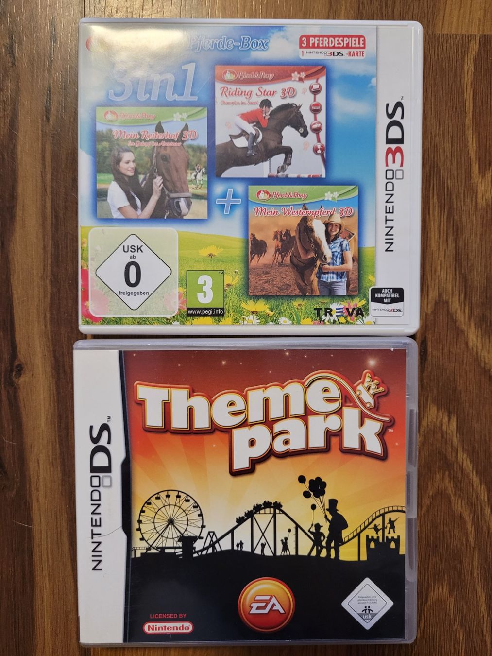 Nintendo Giochi: Nintendo 3DS / DS Pferde & Pony Box 3in1 & Theme Park – Usato da Sevelen venduto da ste_ph9z