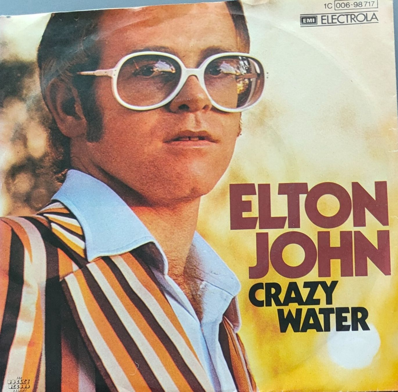 Dischi in vinile: Vinyl-Single Elton John - Crazy Water – Usato da Langenthal venduto da Modo39