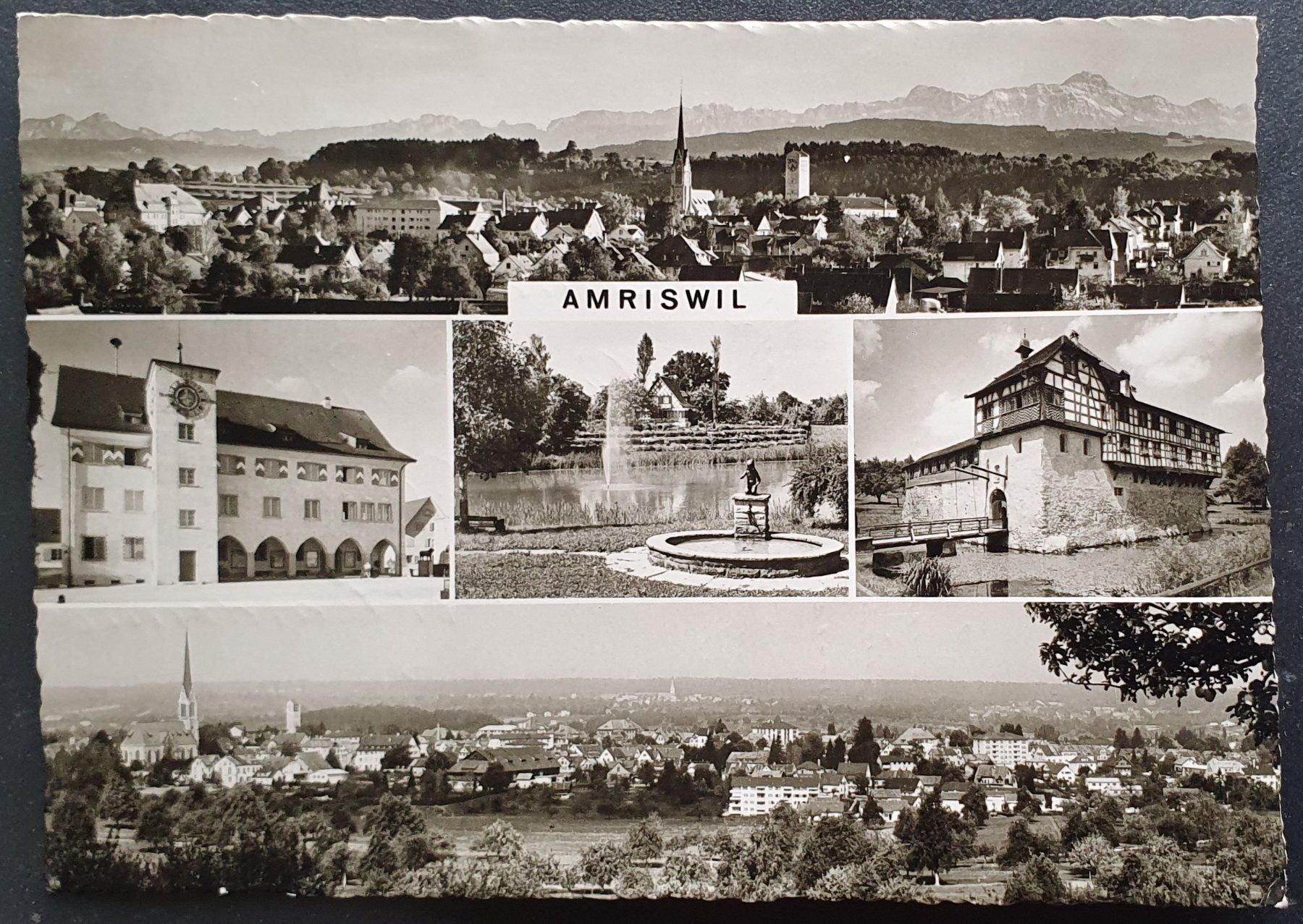 Cartoline postali: Amriswil 1967 - 5 Ansichten – Usato da Kreuzlingen venduto da Rschweiz1