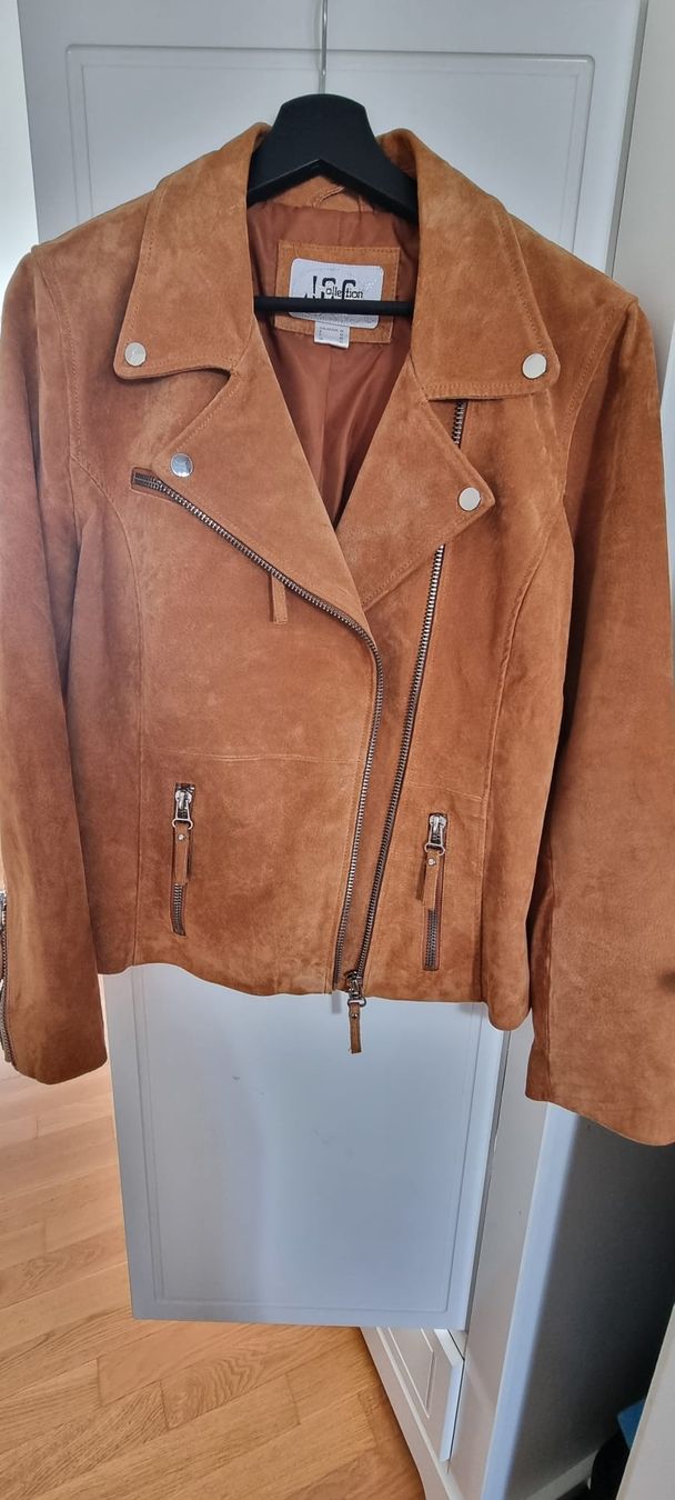Giacche: Damen Wildlederjacke braun Grösse 40 – Usato da Frauenfeld venduto da Bounty40 2
