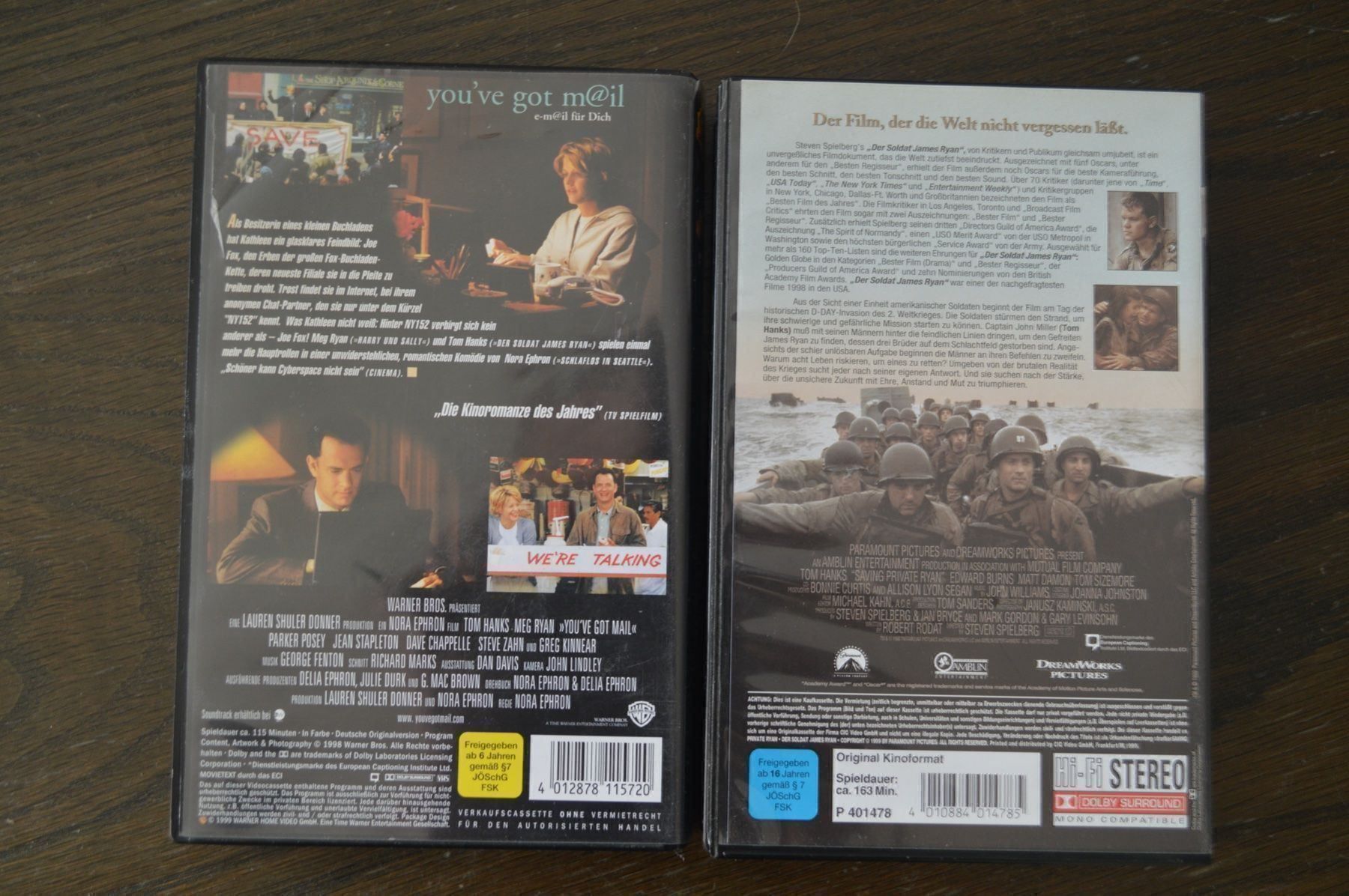 Tutti i VHS: Tom Hanks, 2 VHS – Usato da Bitsch venduto da jajo79076 1