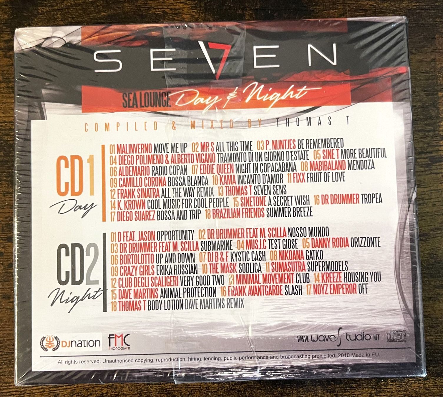CD: Thomas T – Seven Sea Lounge "Day & Night" CD – Nuovo e nell'imballaggio originale da Oftringen venduto da Vucki 2