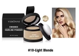 Haarpuder / kahle Stellen /grauer Haaransatz HELL-BLOND 2Stk