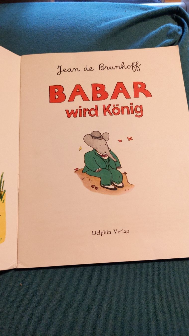 Libri: Babar wird König, Happy-Buch Nr. 73, Kinderbuch Klassiker – Usato da Niederscherli venduto da Mon_Art 1