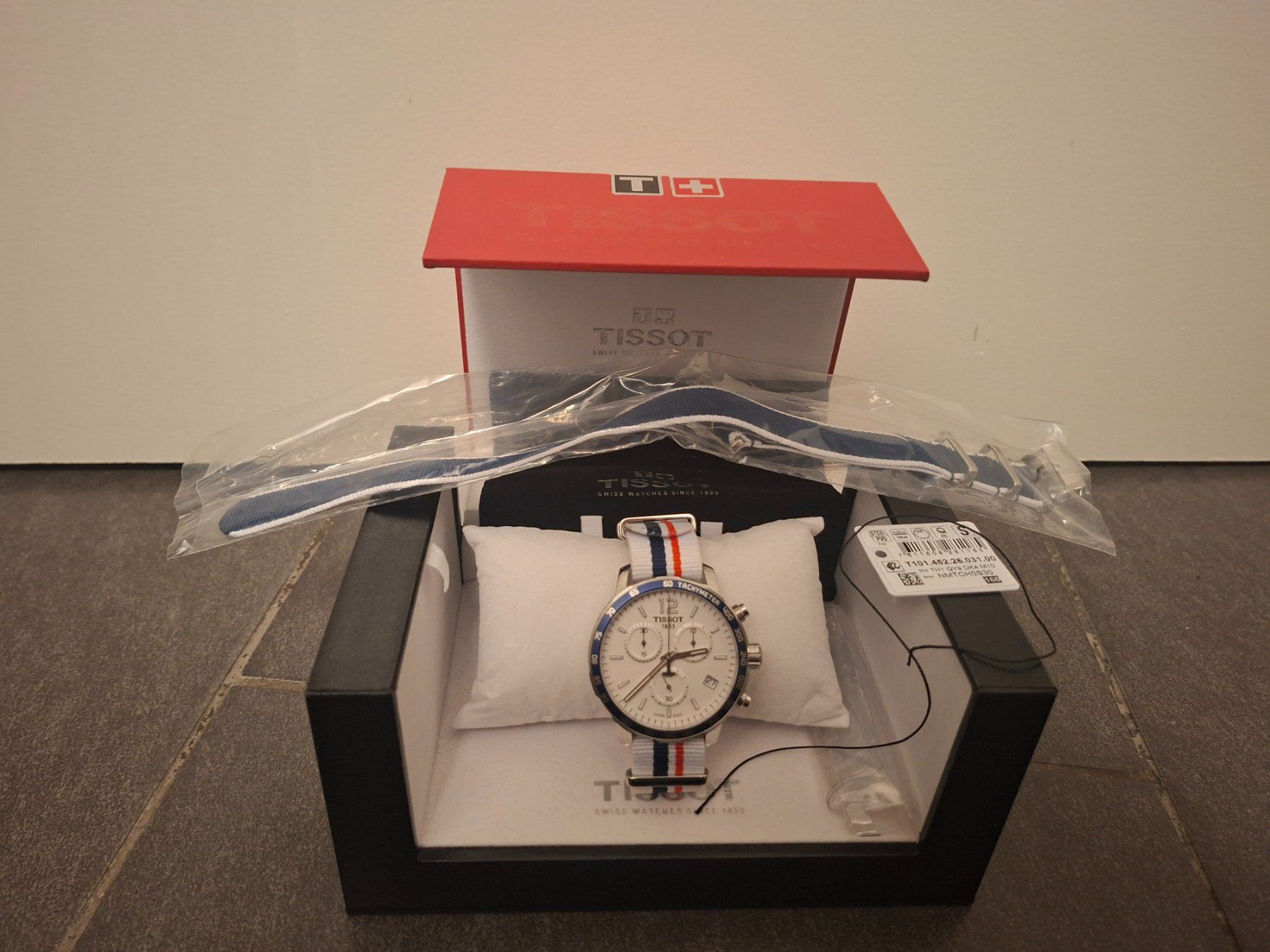 Tissot Orologi: Tissot Quickster mit neuer Batterie – Nuovo (secondo la descrizione) da Lyss venduto da toe_68qb 1
