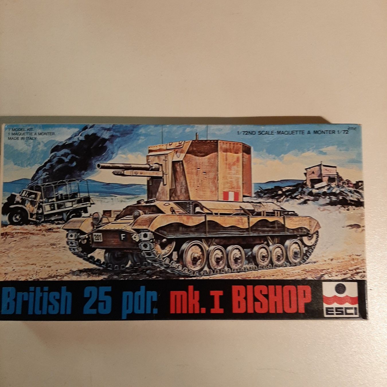 Kit di modellismo & Modellini statici: 381 ... Bishop Mk I 25 Pdr. ... Esci 8044 – Nuovo (secondo la descrizione) da Bonstetten venduto da Benibanny59