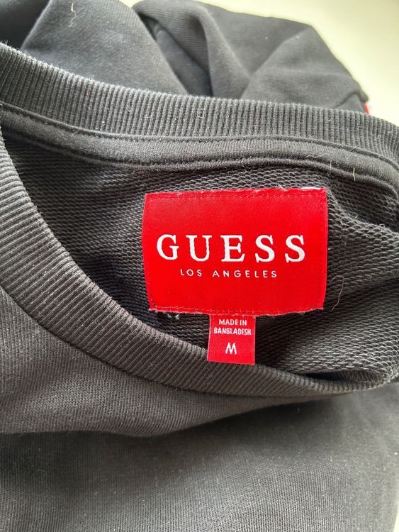 Guess Maglioni & Felpe: Sweat Guess noir taille M – Usato da Vouvry venduto da tintin2308 1