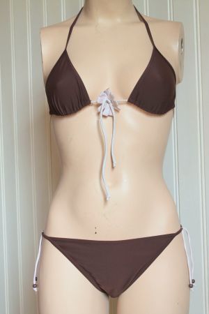 3 Suisses * Triangel BIKINI mit Stoffblüte  36  S  Neu!